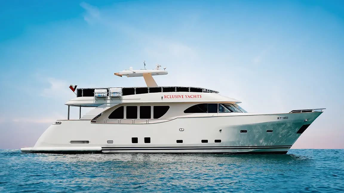 Luxury Freedom 80 Ft Yacht Rental Dubai Private Yacht Charter
