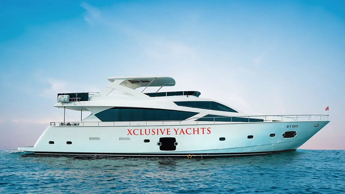 Polaris 92 Ft Luxury Yacht Rental Dubai