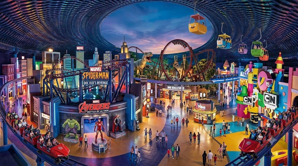 IMG Worlds of Adventure Dubai Tickets – Full Day Theme Park