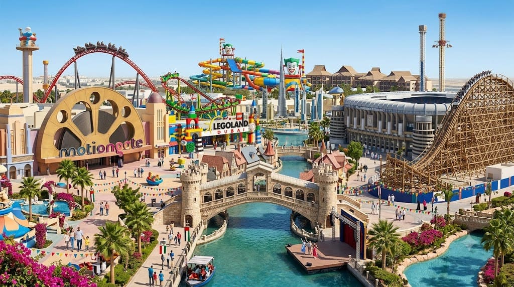 Dubai Parks and Resorts 1 Day Pass – Theme Park Tickets