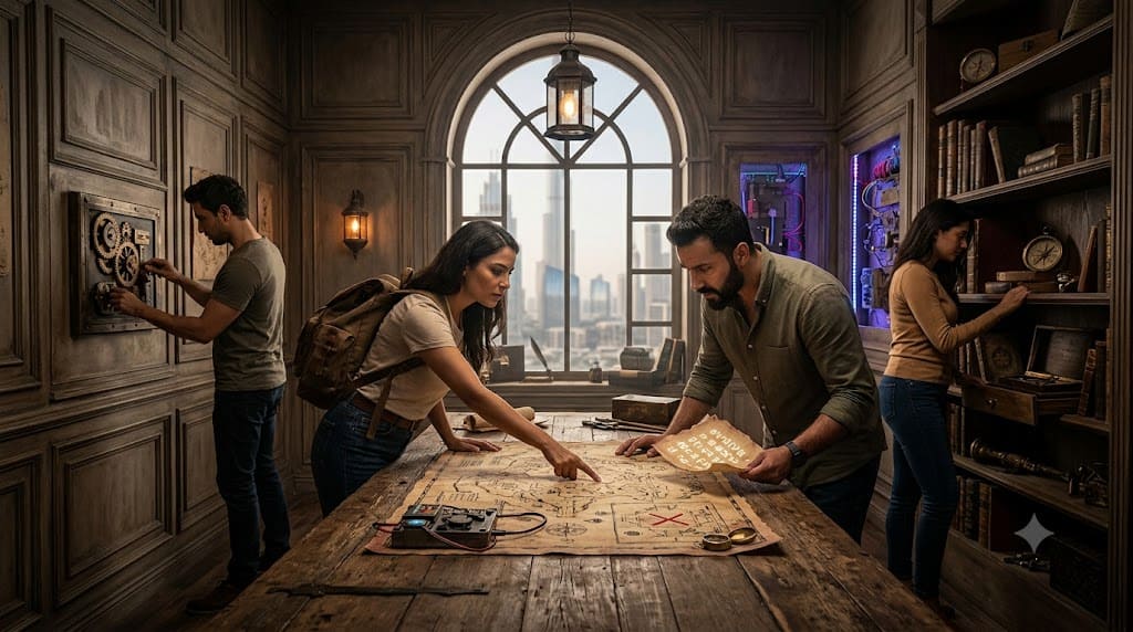 Escape Hunt Dubai Tickets – Live Escape Room Experience