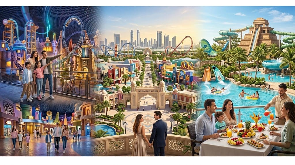 Dubai Family Entertainment Package – Theme Parks & Attractions