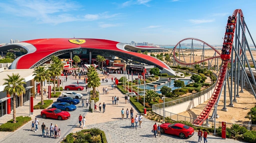 Ferrari World Abu Dhabi Theme Park Tickets – Full Day Adventure